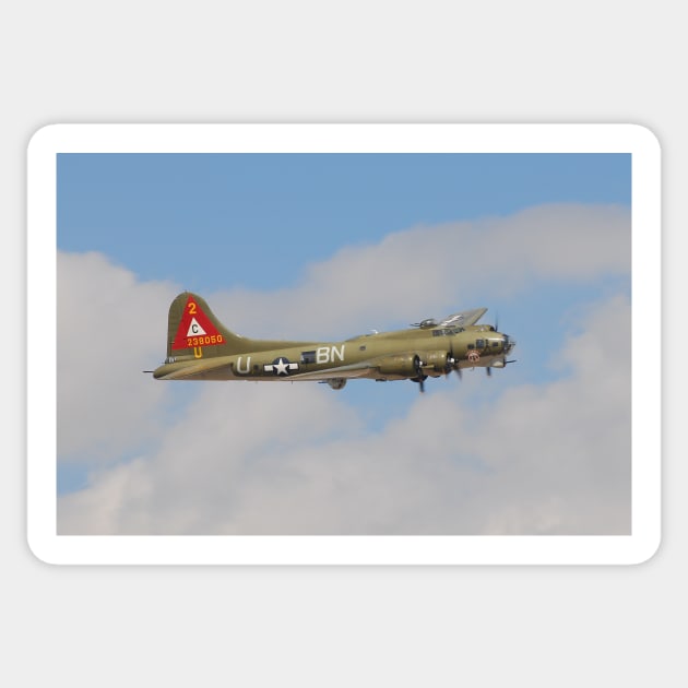 B-17 Flying Fortress Sticker by CGJohnson